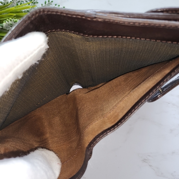 Fendi Zucca Bifold Snap Compact Wallet - Picture 9 of 15